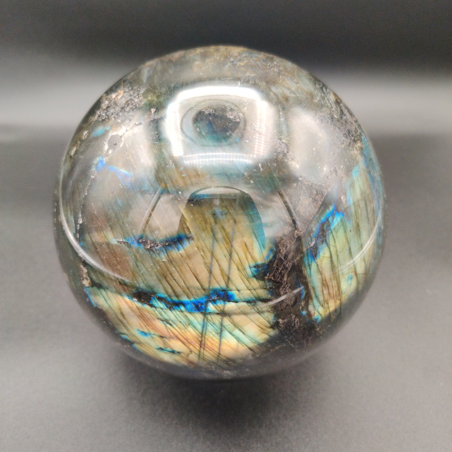 Labradorite Sphere 7.22 lbs (3274g)