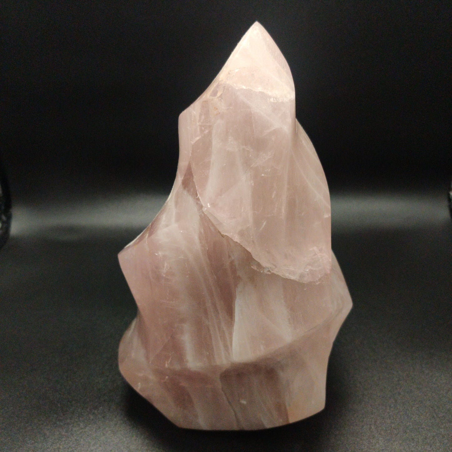 Rose Quartz Spiral Flame Freeform 9.47 lbs (4297g)