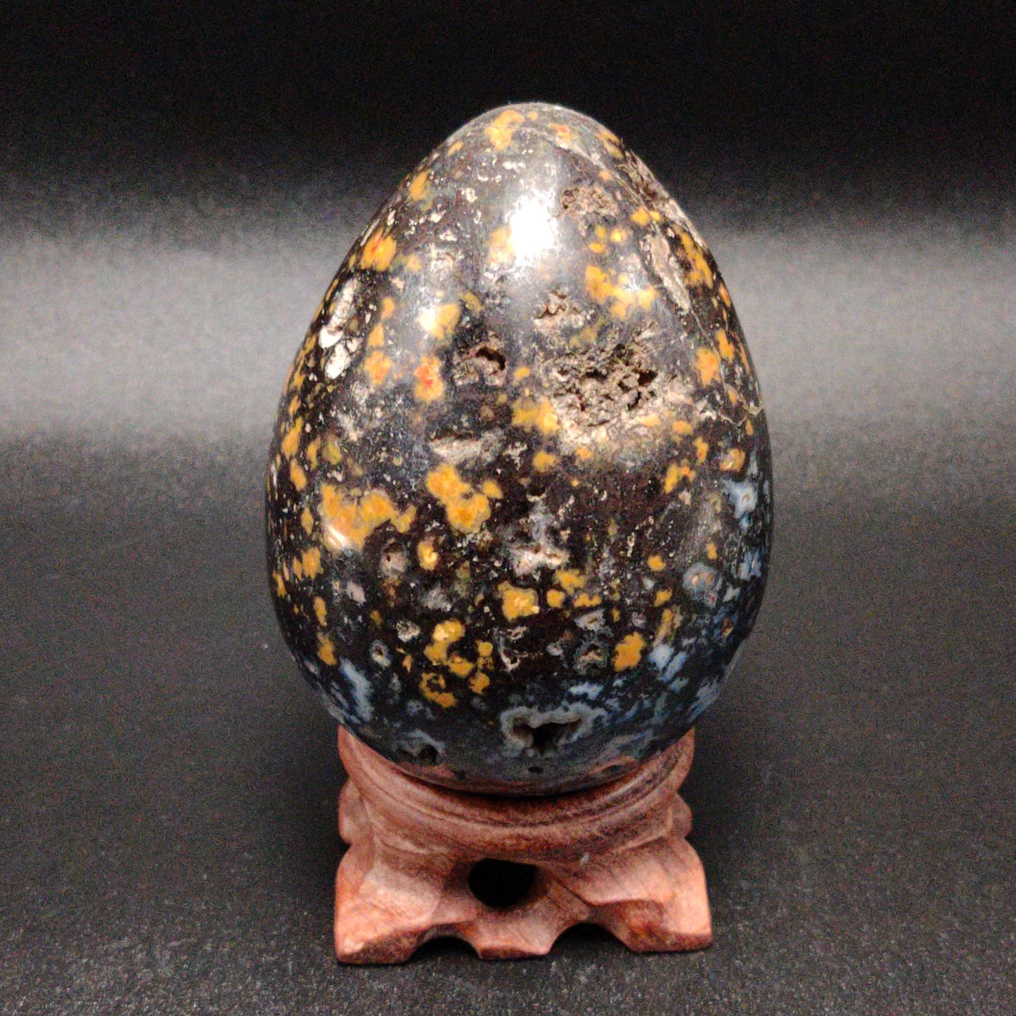 Ocean Jasper Egg Freeform 1.18 lbs (537g)