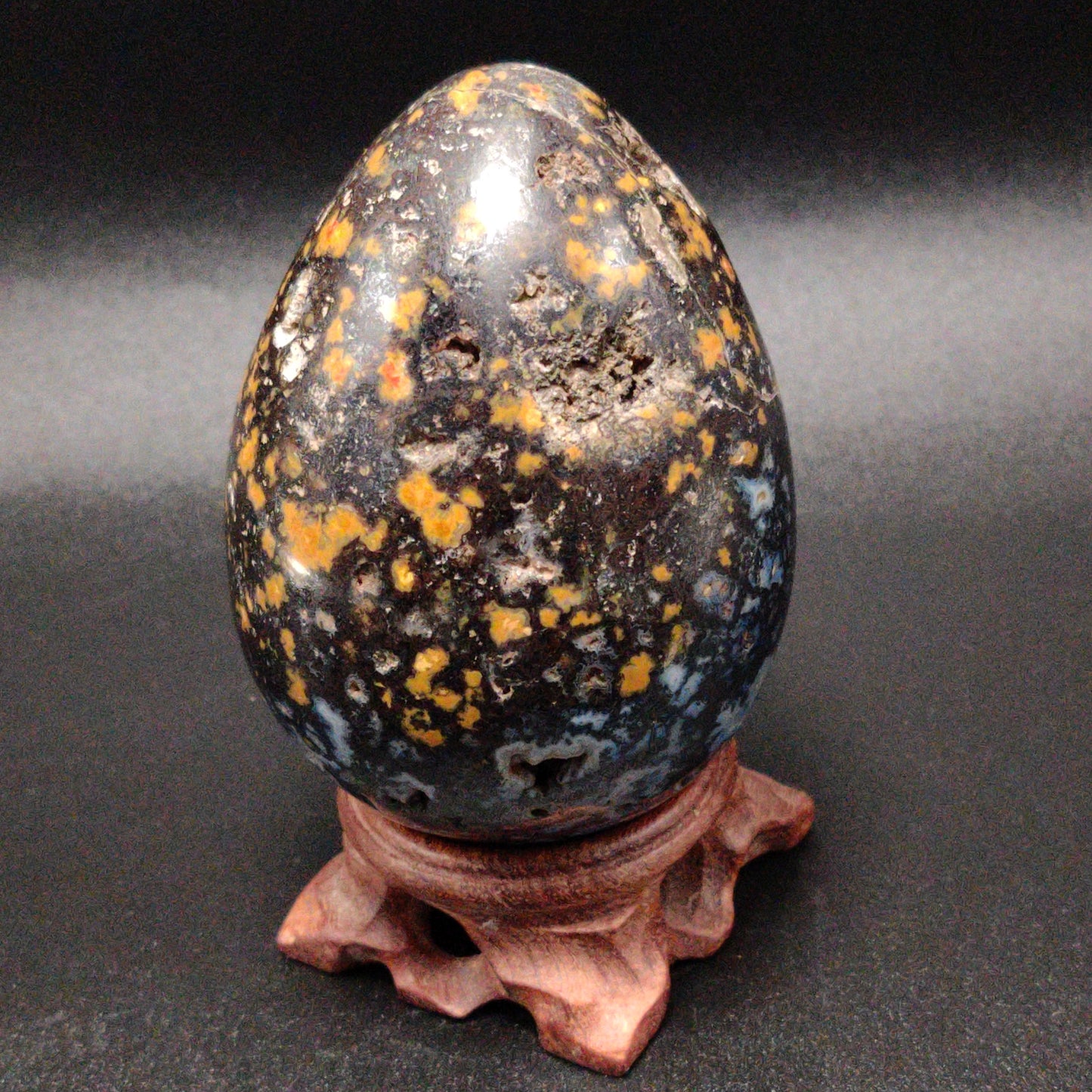 Ocean Jasper Egg Freeform 1.18 lbs (537g)