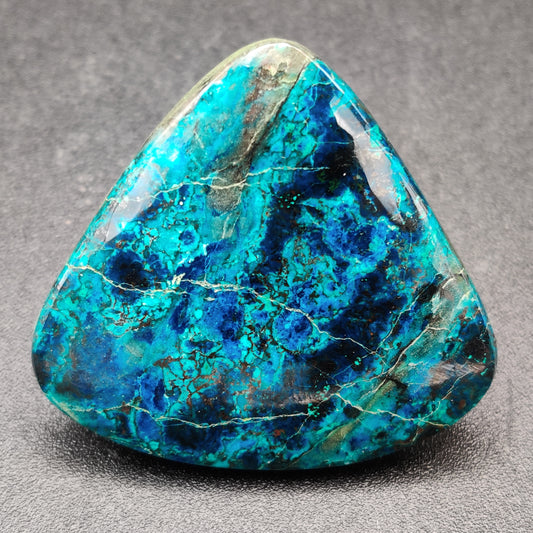 Azurite Shattuckite Cabochon 101.05 carats (20.21g)