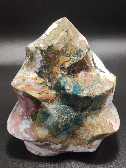 Ocean Jasper Flame Freeform 3.02 lbs (1370g)