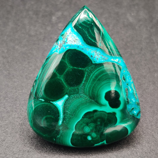 Malachite Chrysocolla Cabochon 104.1 carats (20.82g)