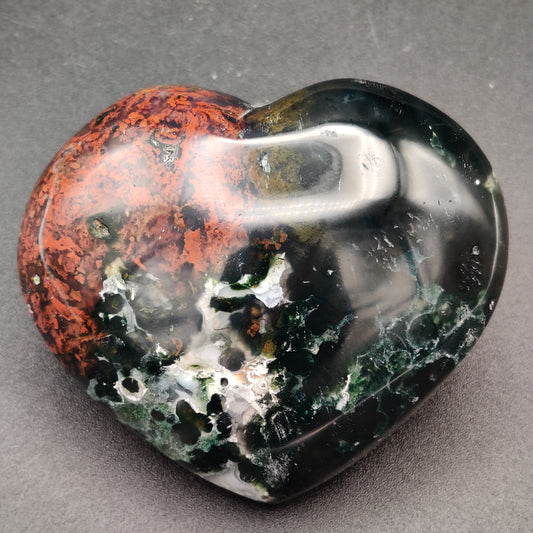 Ocean Jasper Heart Freeform 0.73 lbs (332g)