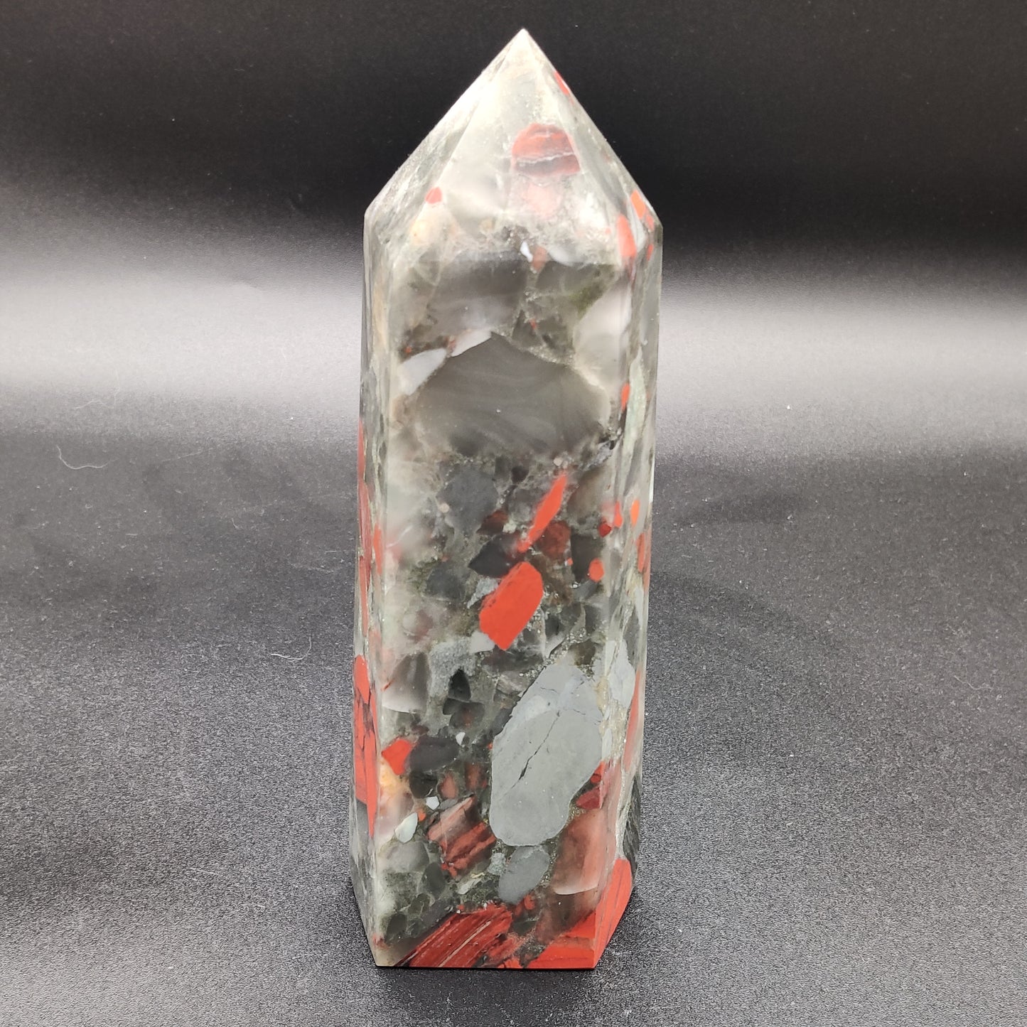 Brecciated Jasper Tower 2.53 lbs (1148g)