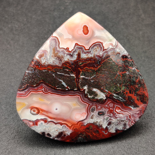 Crazy Lace Agate Cabochon Africa 94.65 carats (18.93g)