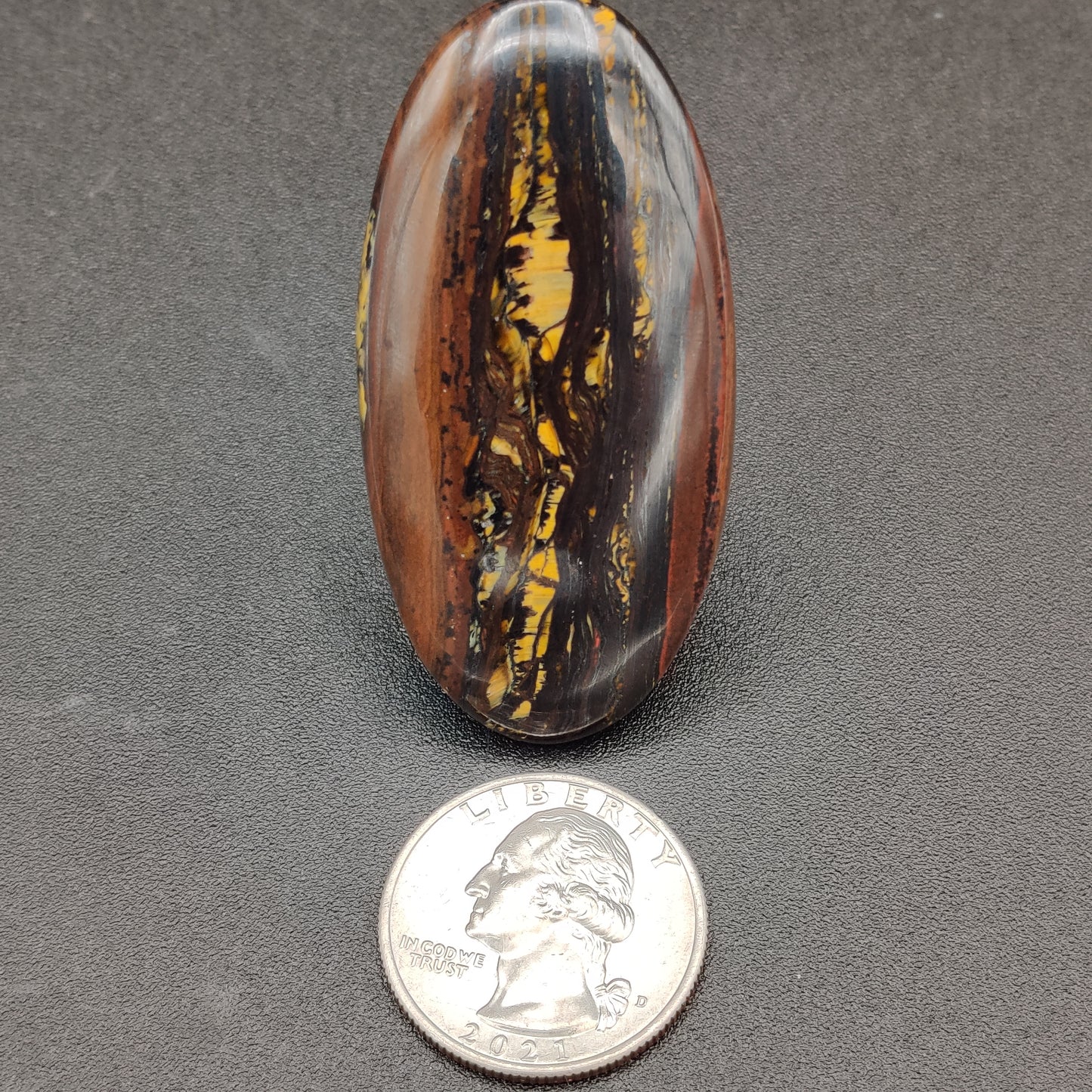 Tiger Eye Cabochon 103.95 carats (20.79g)