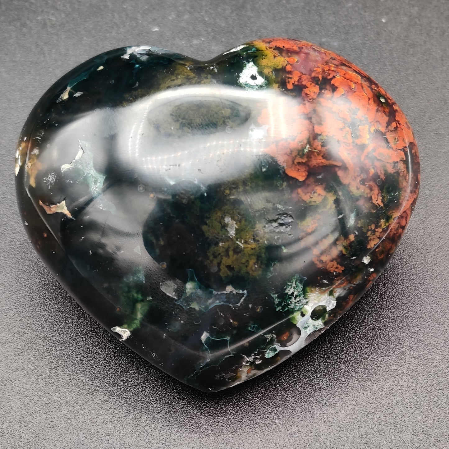 Ocean Jasper Heart Freeform 0.73 lbs (332g)